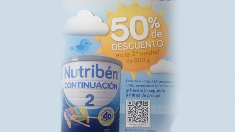 nuriben leche continuacion promocion farmacia 200 viviendas farmactitud.es